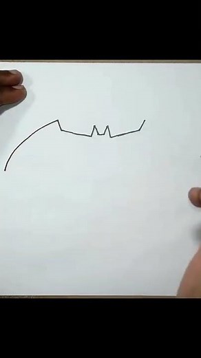 How To Draw Batman Logo