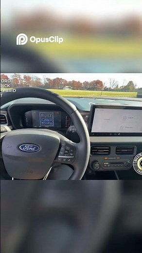 The SILENT START of the 2025 Ford Maverick Lariat #truck #shorts