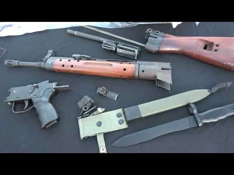 Spanish Cetme C parts kit with original barrel and bayonet - November 2025