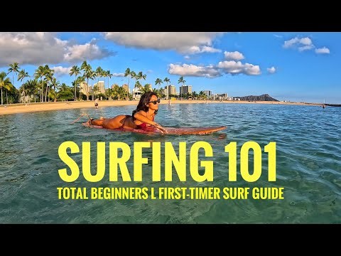 Surfing 101 for Total Beginners | First-Timer Surf Guide: What to Do on the Board