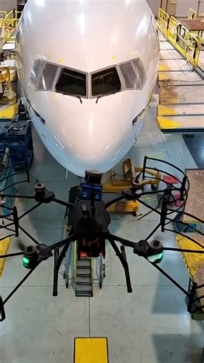 Future of Aviation! NASA Drone Inspects Boeing Jets #NASA #DroneTechnology #FutureOfFlight