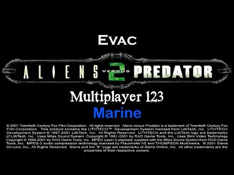 Aliens vs. Predator 2 (2001) - Multiplayer 123 - 1080p 60FPS