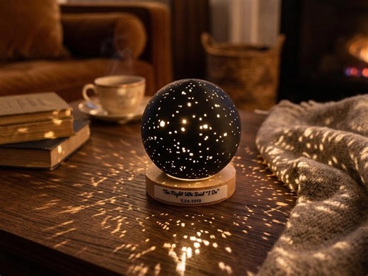 Personalized Constellation/star Map Lamp - Etsy