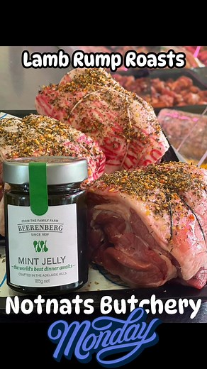 11 reactions | Lamb Rump Roasts - Courtney’s favourite! #notnatsbutchery #bathurstbutcher #shoplocal #lamb #paddocktoplate #bathurst | Notnats Butchery | Facebook