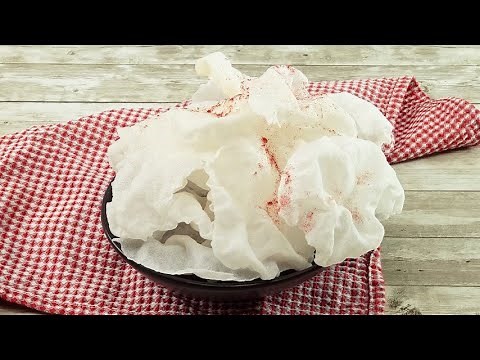 Fried rice papers: crispy and super easy to make