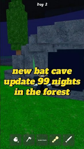 New Bat Cave Update 99 Nights In The Forest #roblox #99nightintheforest