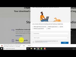 8. Setting Up Visual Studio | Build GUI Apps in C#