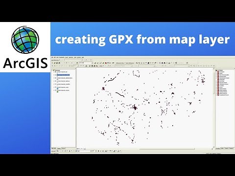 ArcGIS tips: creating GPX file from shapefile