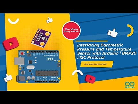 BMP280 Arduino Tutorial | Barometric Pressure and Temperature Sensor | I2C Protocol
