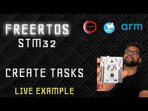 How to Create Tasks in FreeRTOS using STM32 | Beginner Tutorial with Practical Example