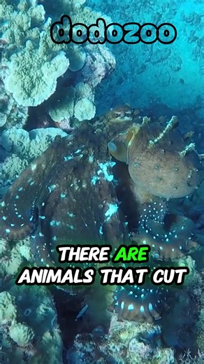 Can an octopus cut off its own tentacles?#octopus #animalsfacts #facts
