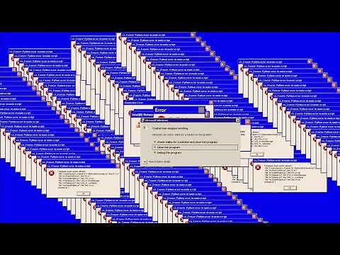 Windows XP Error Virus Meme: No Background Overlay | I Blue Screen Things"