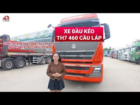 Xe đầu kéo Howo TH7 460 cầu láp - Khéo tay lái, chắc đường dài