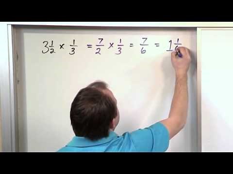 Lesson 7 - Multiply Mixed Numbers By A Fraction (5th Grade Math)