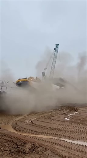 What Happens When a Bridge Collapses Under a Digger?