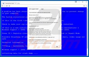 Your Windows Computer Has Been Blocked Scam
