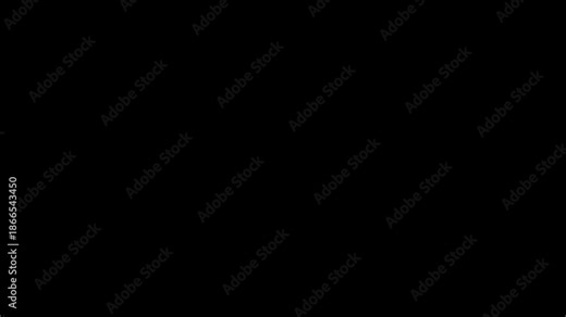 Halftone square wipe transition animation with moving vertically open close forming white page on black background and green screen. 4K animated for transitions, motion graphics, and video editing.