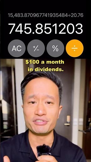 Dividends: $100 a Month Plan