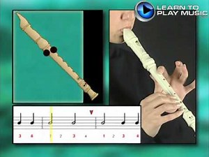 Ex003 How to Play Recorder - Recorder Lessons for Beginners