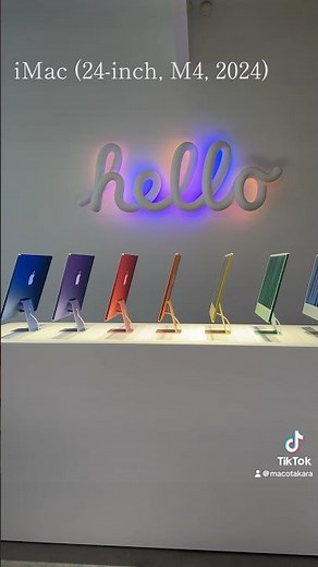 M4チップ搭載「iMac (24‑inch, M4, 2024)」紹介