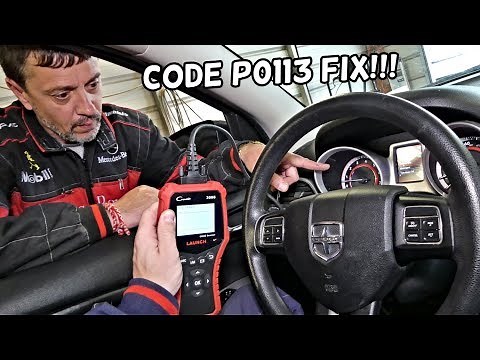 DODGE JOURNEY CODE P0113 INTAKE AIR TEMPERATURE SENSOR 1 CIRCUIT HIGH. FIAT FREEMONT