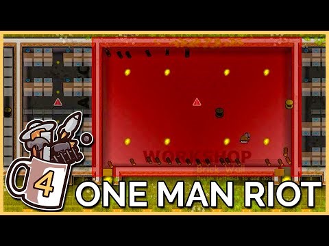 Prisoner Contraband Fines Begin! | Prison Architect #4