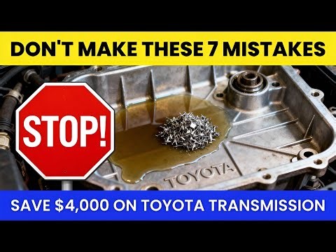 7 Habits That Instantly RUIN Automatic Toyota Transmissions (Cost You Thousands!)