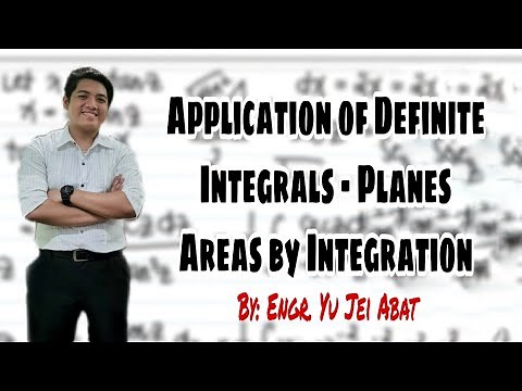 Application of Definite Integrals - Planes Areas by Integration