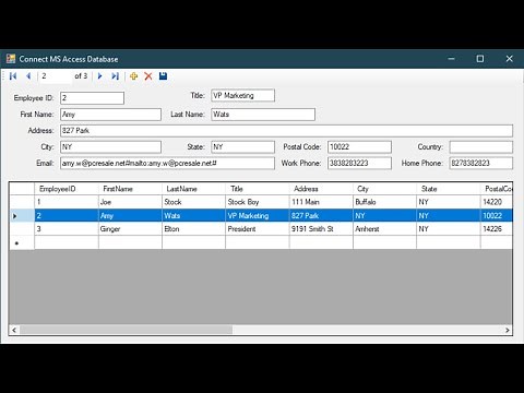 VB.NET Tutorial - How to Connect Access Database to VB.NET | FoxLearn