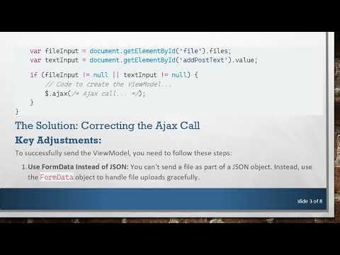 How to Send a ViewModel to Controller through Ajax in ASP.NET Core