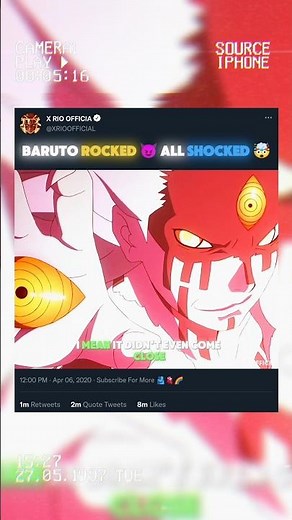 BARUTO ROCKED 😈 Everyone SHOCKED! 🤯🔥