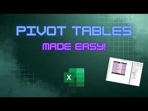 Excel Pivot Tables Explained Step-by-Step