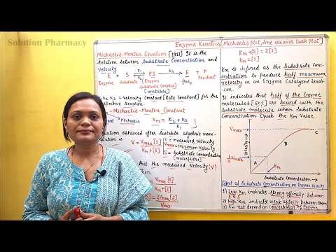 (74) Enzyme Kinetics | Michaelis Menten Plot and Line Weaver Burke Plot | Michaelis Menten Equation