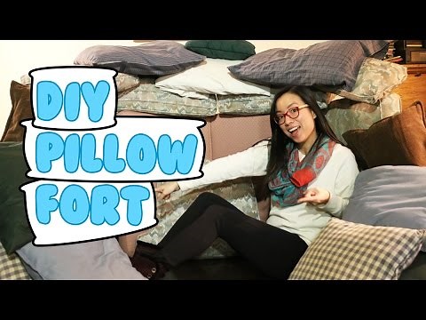 How to Build a Pillow Fort ⛺ Forts n Crafts ⛺ Good Palette