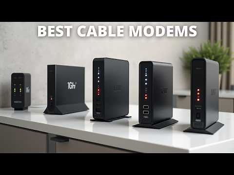 Top 5: Best Cable Modems (2025)