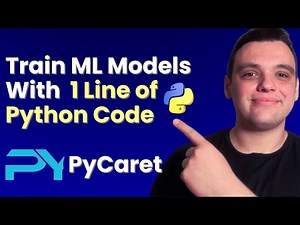 Train Machine Learning Models with Just 1 Python Line Easily! (PyCaret Guide)