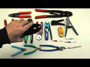 001. Tools: Aircraft Electrical Tools, basic overview