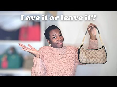 COACH UNBOXING: I finally bought my dream Teri Shoulder Bag - First Impressions