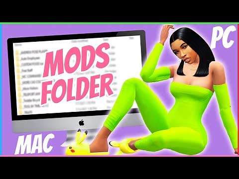 WHERE TO FIND SIMS 4 MODS FOLDER PC/Mac 📖 Custom Content 101 Ep 2