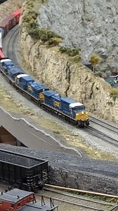 Coming around the curve... #DMRRC #detroitmodelrailroadclub #csx | Detroit Model Railroad Club