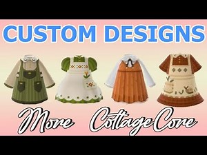 MORE COTTAGECORE CUSTOM DESIGNS // ANIMAL CROSSING NEW HORIZONS