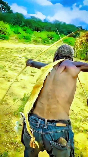 African Bush Ambush | One Arrow Ends the Deer’s Run.#shorts #deerhunting