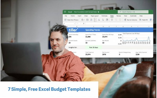 7 Best Free Excel Budget Templates For 2026 | Tiller