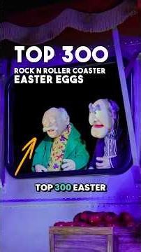 Muppet Rock ‘n’ Roller Coaster’s BEST Easter Eggs in a minute and a half 🎸 #disneyworld