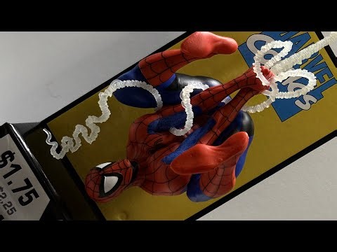 McFarlane Marvel Spider-Man Statue 🕷️ | Based on The Amazing Spider-Man #1 Comic Logo