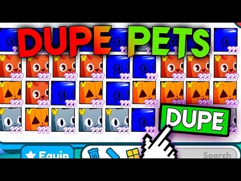 NEW DUPE SCRIPT IN PET SIMULATOR X (??? UPDATE)