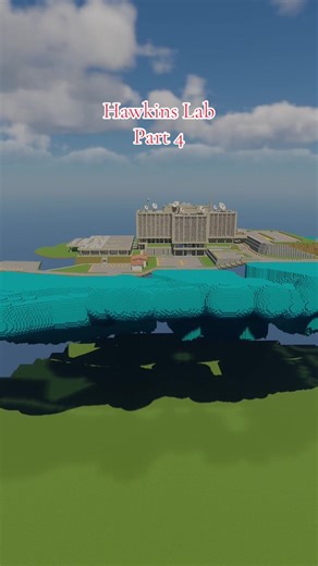 Hawkins Lab Timelapse in Minecraft - Part 4