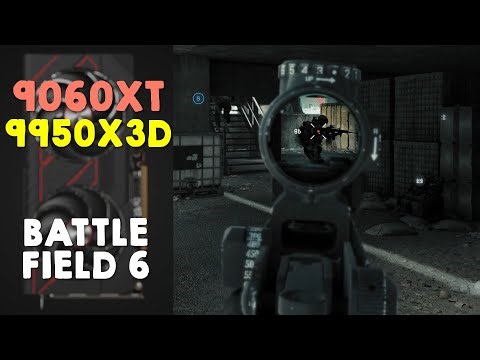RX 9060 XT 16GB - Battlefield 6 - 1440p High