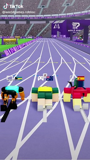 Game: ‘World Games: Paris’ #roblox #olympics #trackandfield