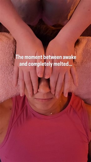 Nurture with Neeka | ASMR Massage for Women on Instagram: "There’s a magical moment at the end of my ASMR face massage… that space between awake and asleep. The eyes closed. The breath slow. The mind hovering somewhere soft, quiet, and weightless. It’s in this delicate pause that the nervous system fully relaxes, and your body finally lets go. This is where tension dissolves, the heart softens, and the little one inside you feels safe enough to just… be. When you come to experience a session, I 